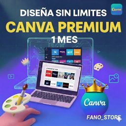 Imagen de CANVA PREMIUM X1 MES