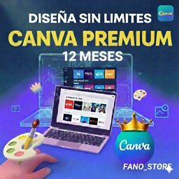 Imagen de CANVA PREMIUM X12 MESES 
