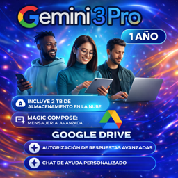 Imagen de Geminis pro 1 año cuenta completa 