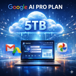 Imagen de GOOGLE AI PRO 1 MES – GEMINI PRO + 5TB